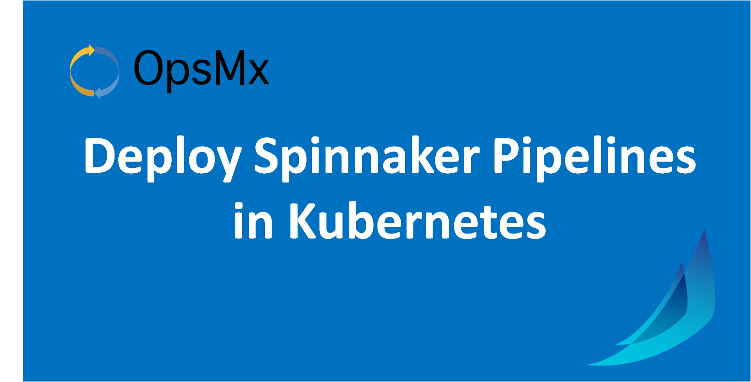Deploy Spinnaker CD Pipelines in Kubernetes diagram