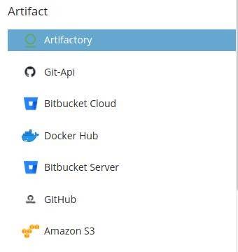 List of Artifact repository tools ISD can integrate with are