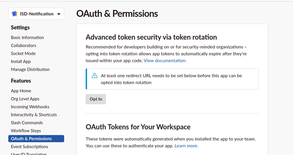 OAuth and Permission