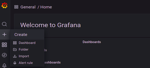 welcome to Grafana dashboard