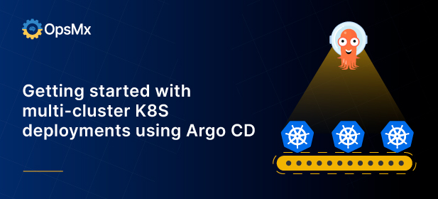 Getting started with multi-cluster K8S deployments using Argo CD diagram