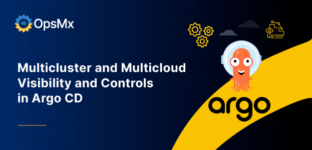Multicluster and Multicloud Visibility and Controls in Argo CD diagram