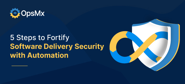 5 Steps to Fortify Software Delivery Security with Automation diagram